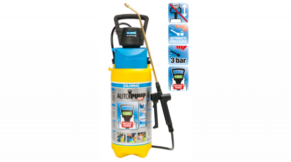 Gloria AUTOPUMP permetező KÉSZLET - 5L-ES TARTÁLY ÉS PUMPA