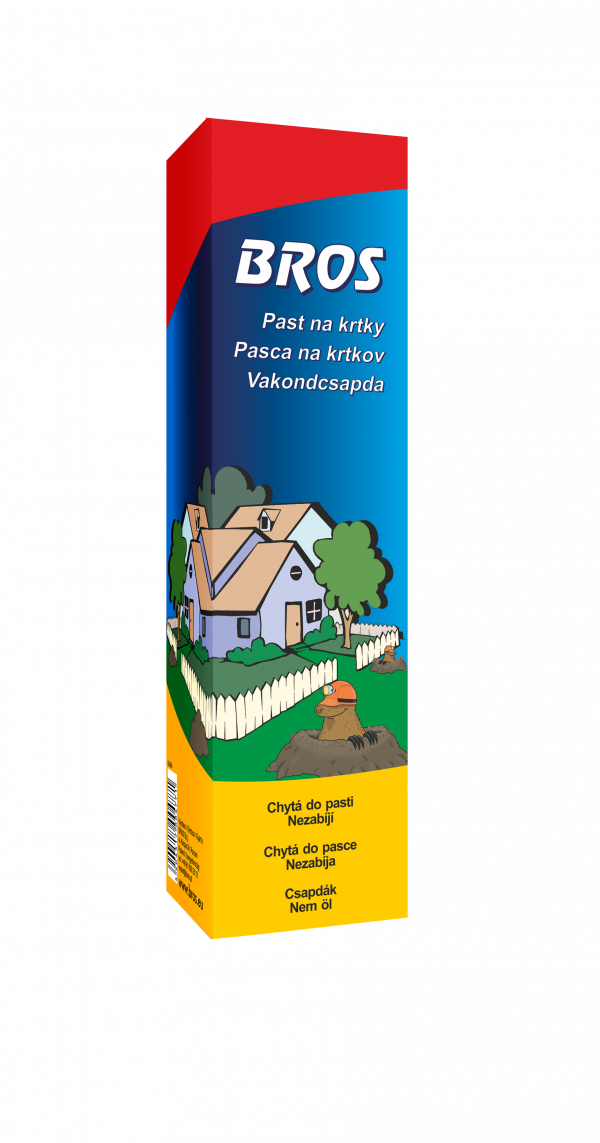 Bros Vakondcsapda fogásjelzős B040