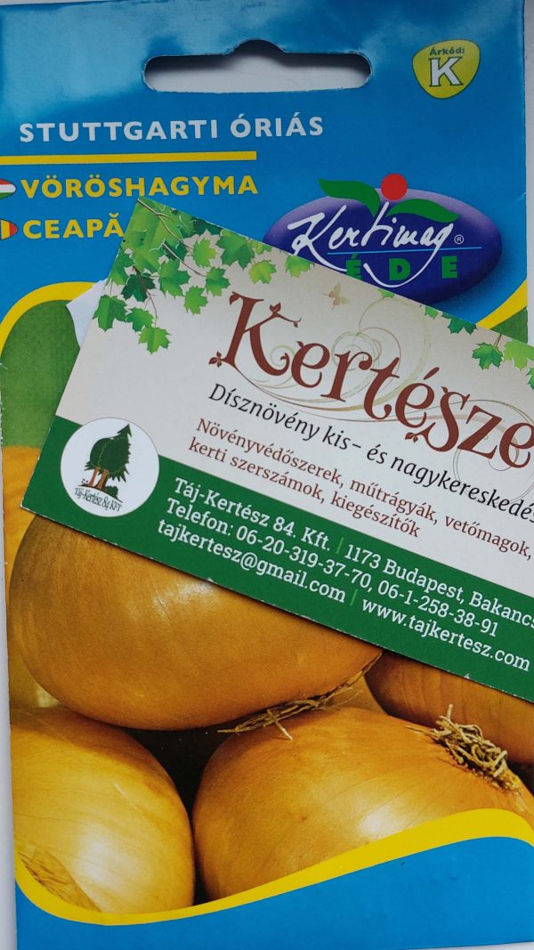Hagyma Stuttgarti Óriásvetőmag 2g