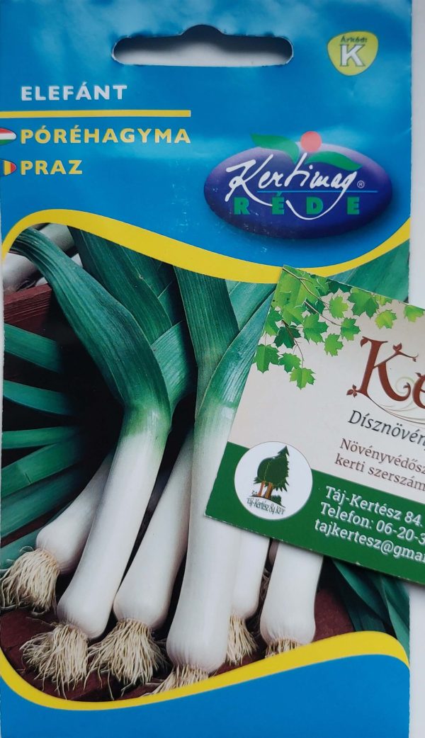 Hagyma Póréhagyma Elefánt