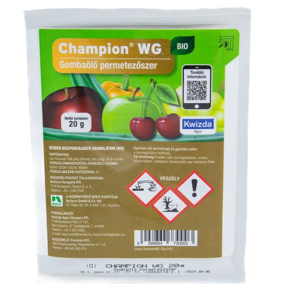 Champion WG 20g. gombaölő permetezőszer