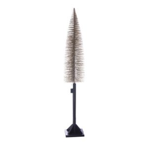 Fenyő talppal, LED világítással 120 cm 24-6-2