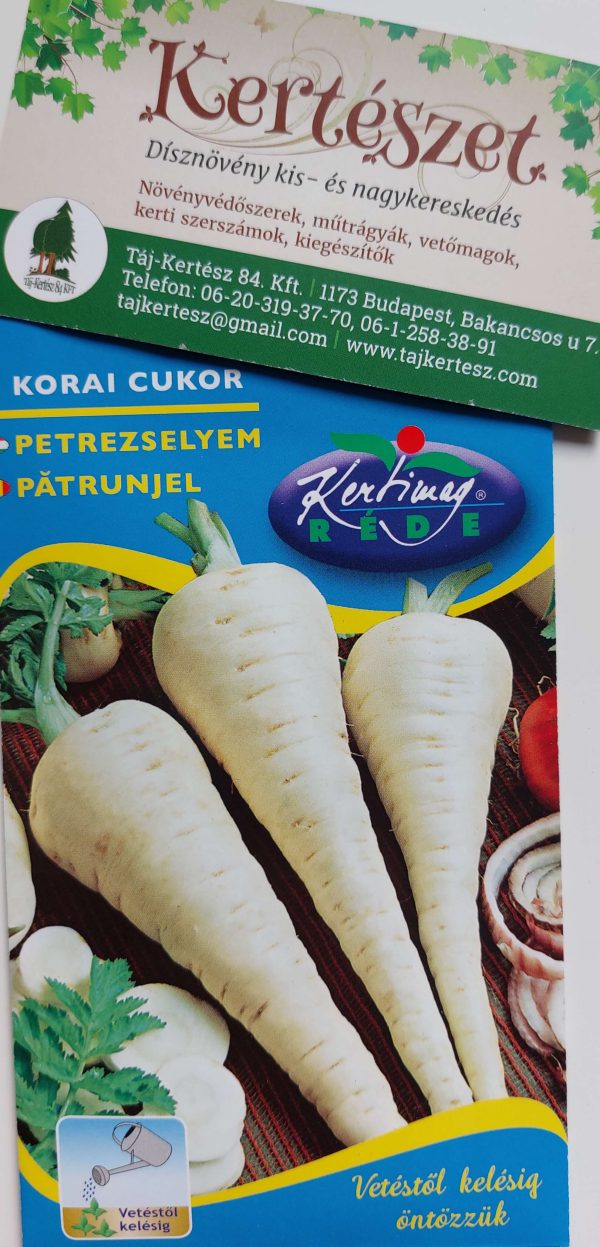 Petrezselyem Korai Cukor vetőmag