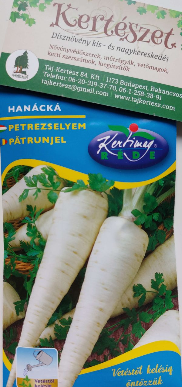 Petrezselyem Hanácká vetőmag