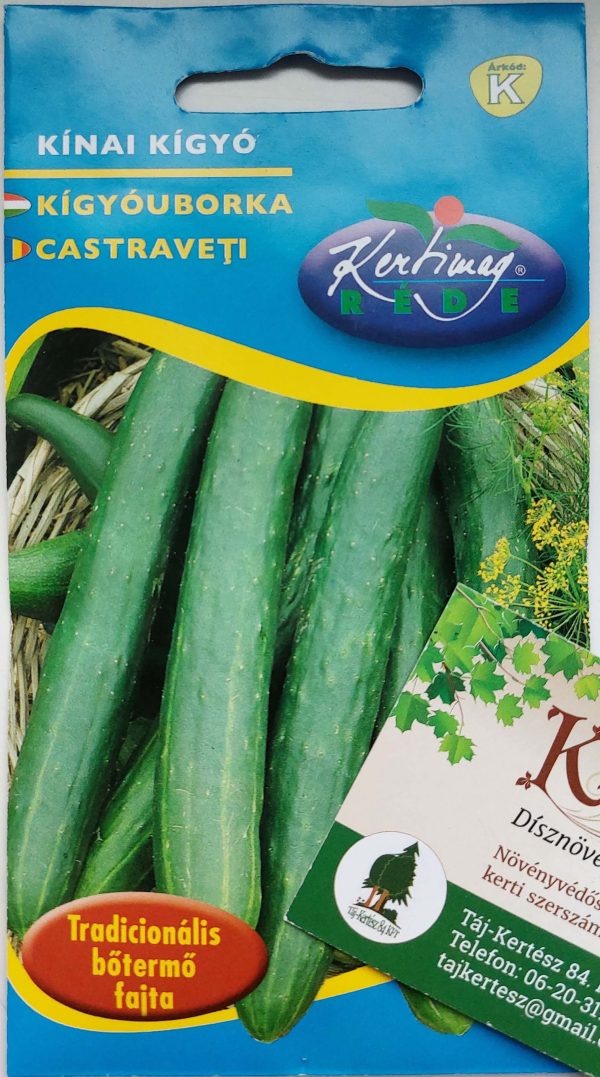 Uborka Kínai kígyóuborka vetőmag