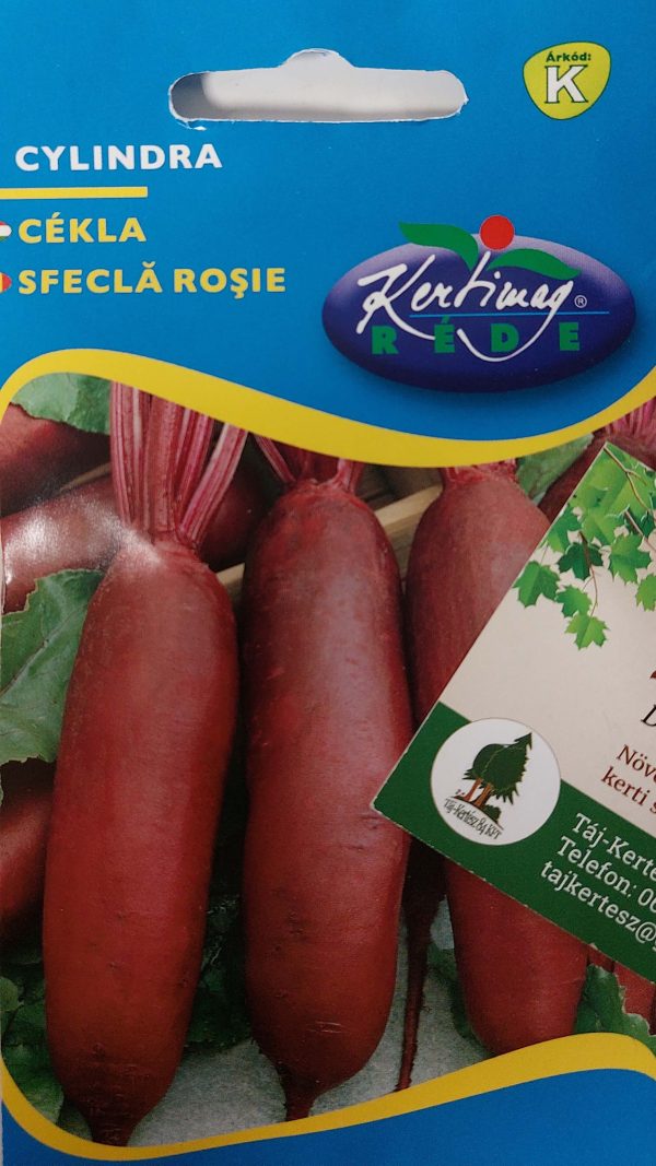 Cékla Cylindra vetőmag 2,5g