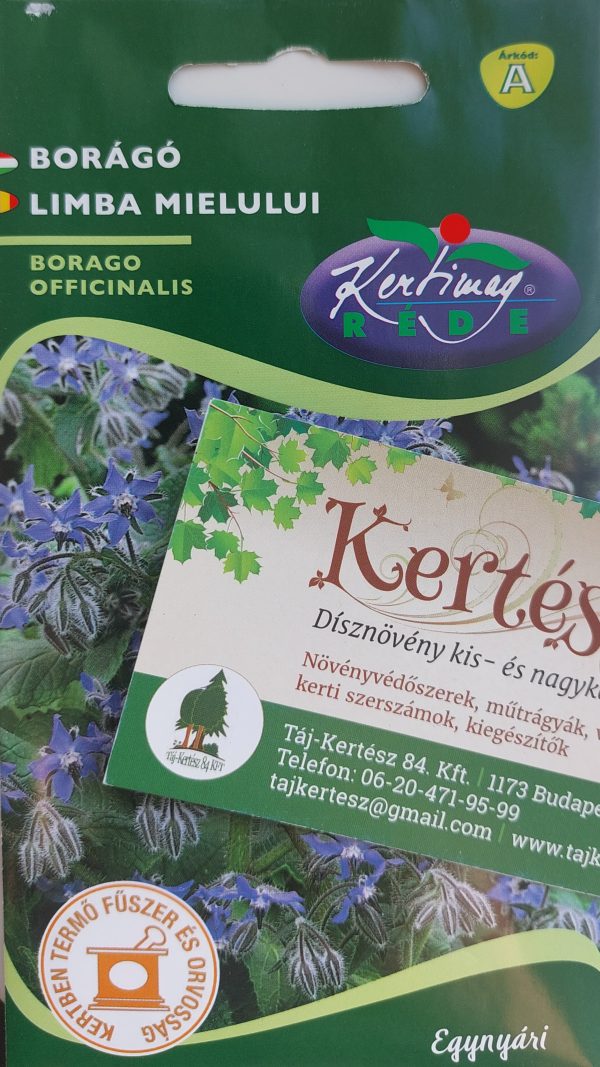 Borágó 1g. vetőmag