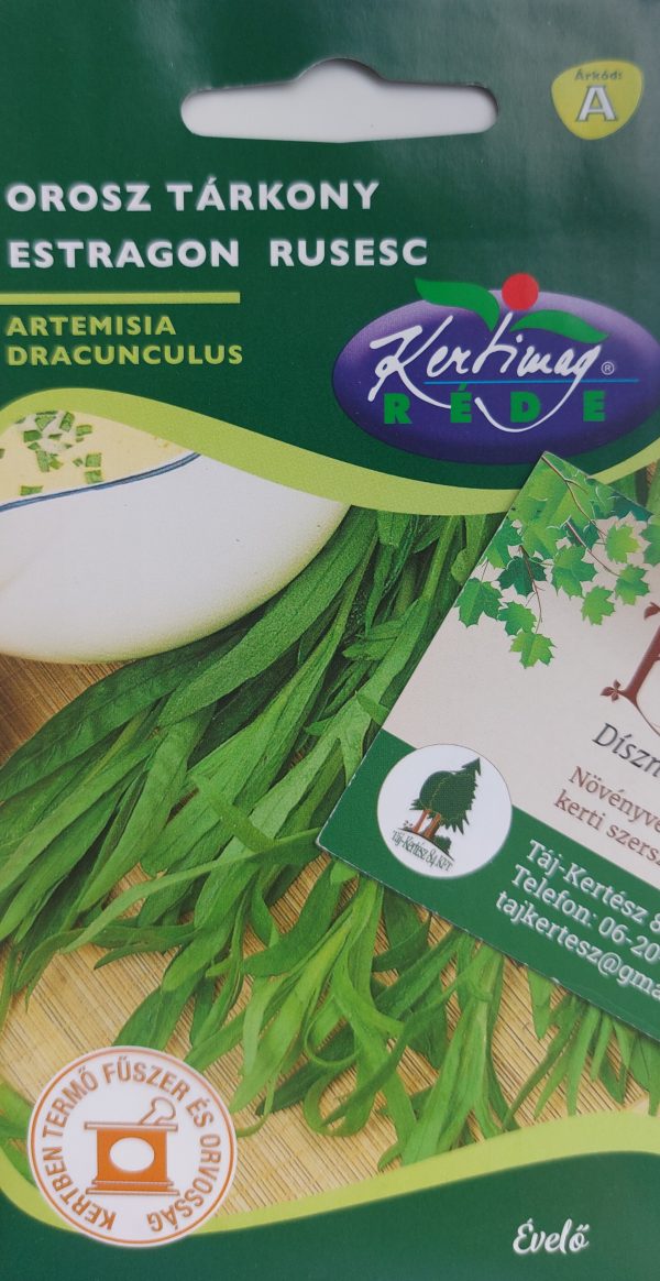 Tárkony Orosz tárkony vetőmag 1/4g.