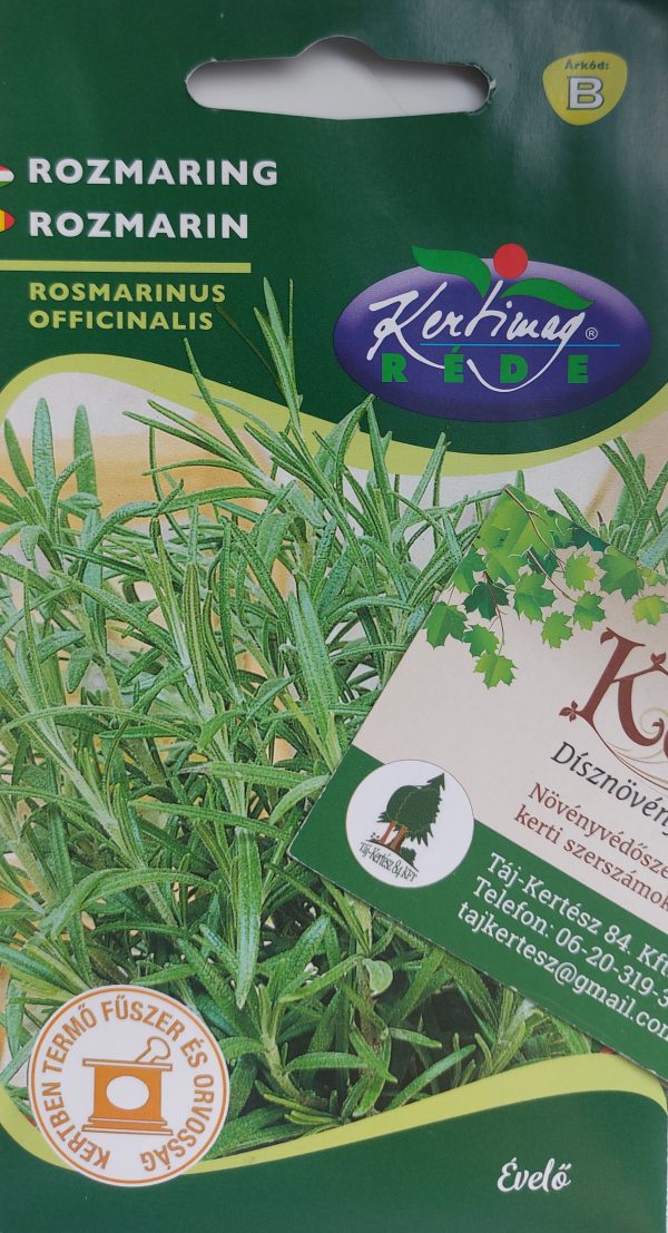 Rozmaring vetőmag 0,125g.