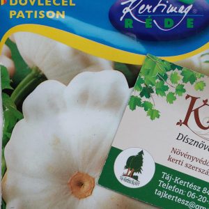Patisszon vetőmag Óvári fehér 3g.