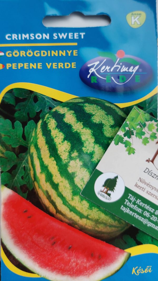 Görögdinnye vetőmag Crimson Sweet 2g.