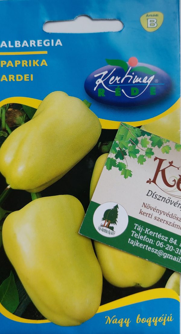 Paprika vetőmag Albaregia