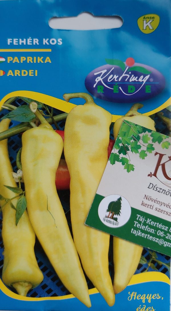 Paprika vetőmag Fehér kos 0,5g