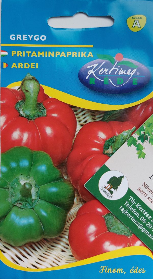Paprika vetőmag Greygo 1/2g.