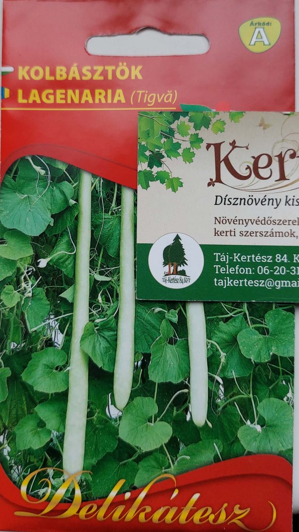 Tök Kolbásztök vetőmag 1,5g.delikátesz