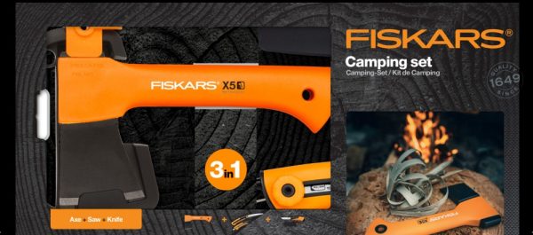 Fiskars X5 Camping készlet