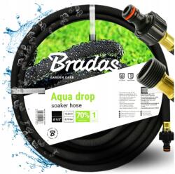 Bradas AQUA-DROP 1/2 colos 30 méteres izzadó és szivárgó tömlő kerti öntözéshez