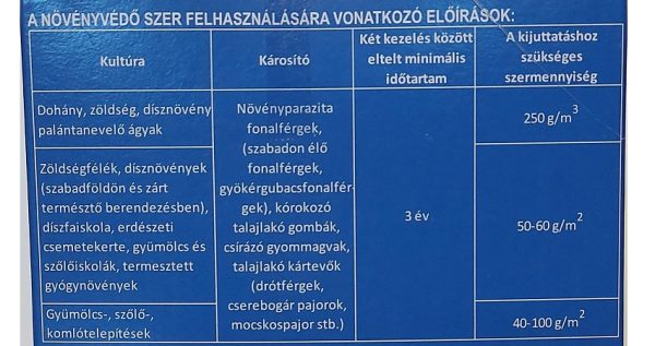 Basamid G 0,6. talajfertőtlenítő - Image 4