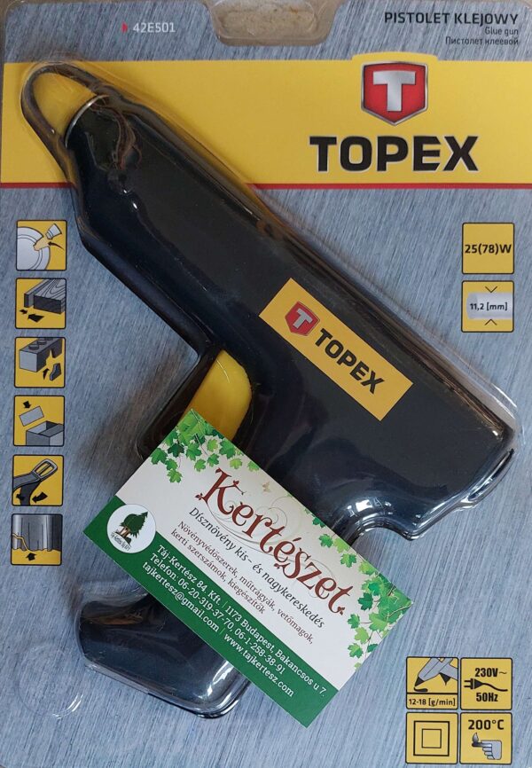 Topex ragasztópisztoly 42E501 24-300-1