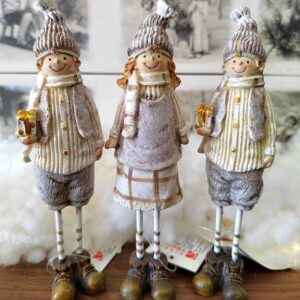 Kerámia kisfiú figura 13 cm