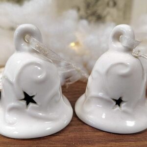 Porcelán csengő  4x4,5 cm