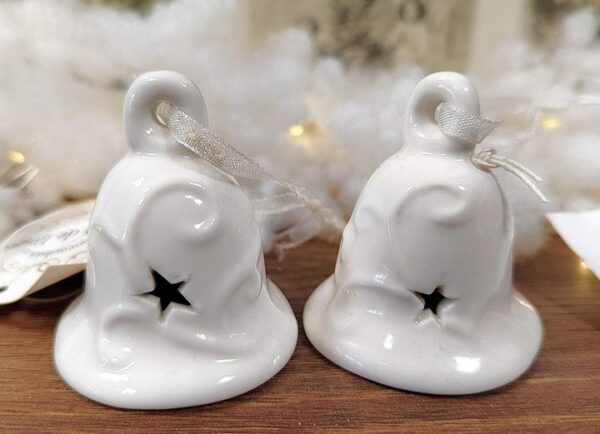 Porcelán csengő  4x4,5 cm