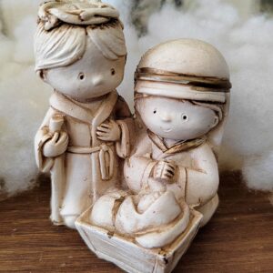 Szent család figura 7 cm