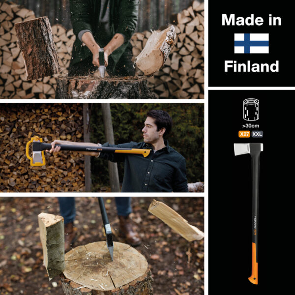 Fiskars X27 hasító fejsze XXL. - Image 4