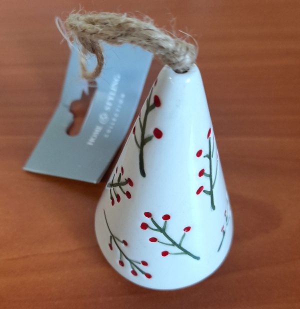 Akasztós kerámia dísz 8cm