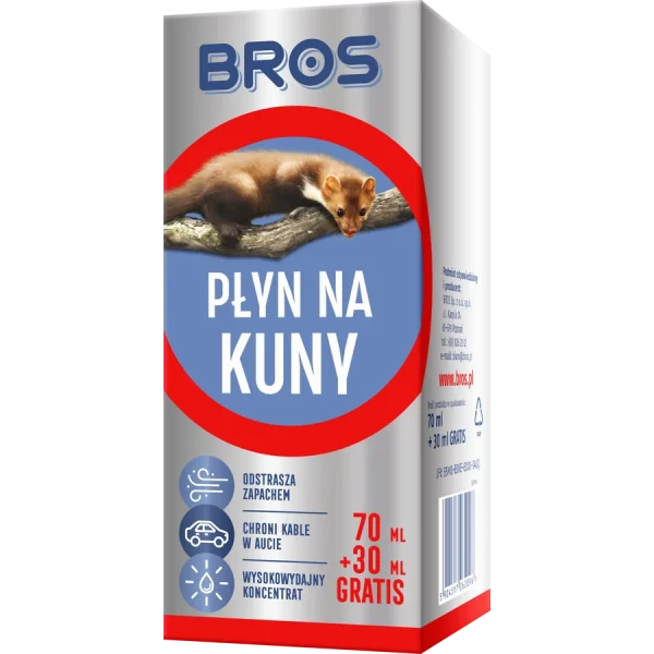 Bros Nyestriasztó folyadék 70+30ml ajándék