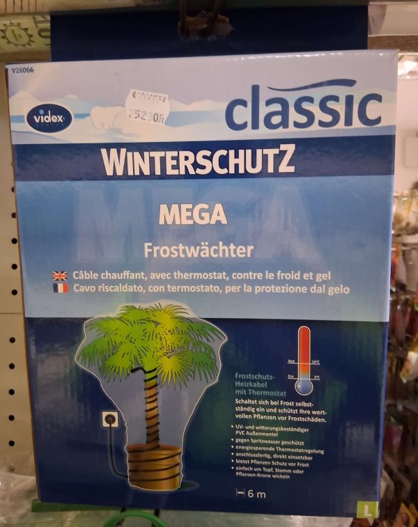 Fagyvédelmi fűtőkábel konténeres növényekhez