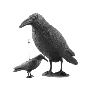 Madárriasztó varjú műanyag