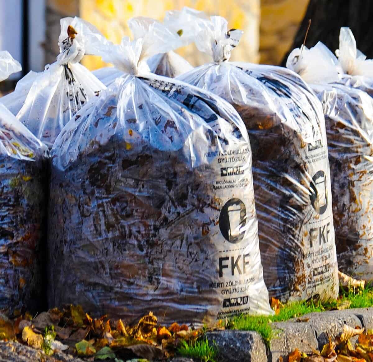 MOHU zöldhulladék-gyűjtő zsák 10db.