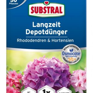 Substral Osmocote hosszú hatástartamú trágya rhododendron, hortenzia és erikafélék számára 750g.