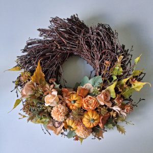 Őszi koszorú 25 cm