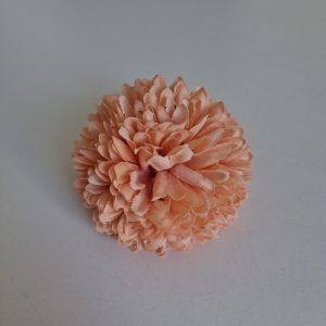 Művirágfej krizantém narancssárga 7 cm