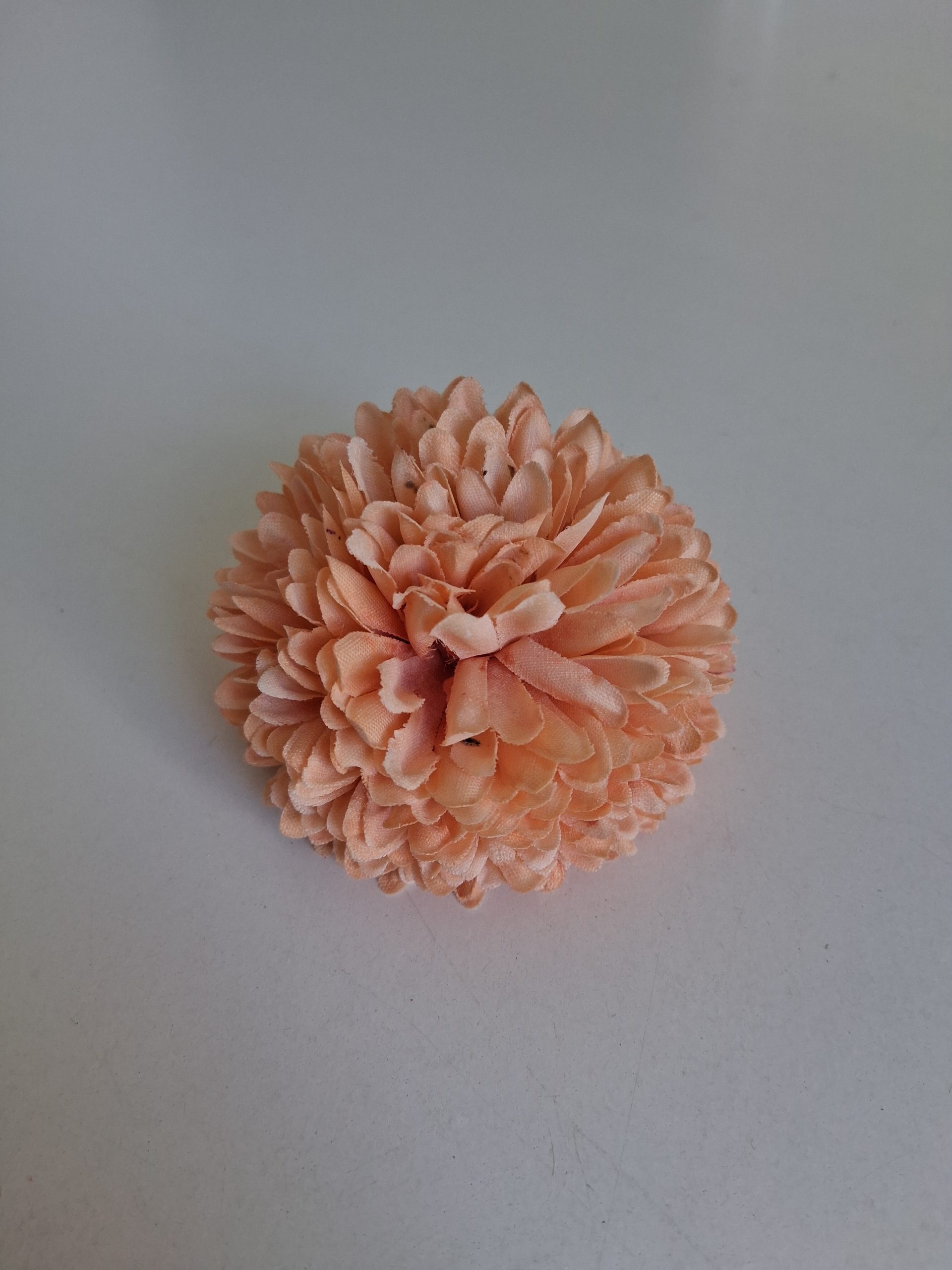 Művirágfej krizantém narancssárga 7 cm